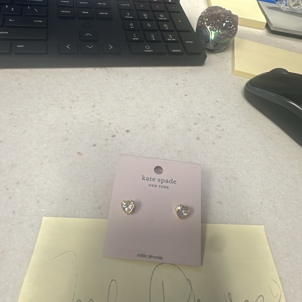 Kate Spade Silver gold toneEarrings
